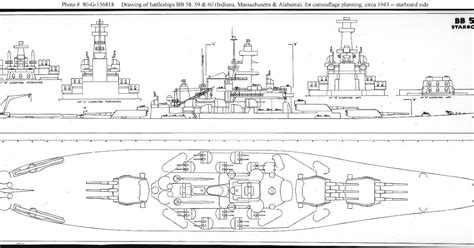 USS Alabama Battleship specifications