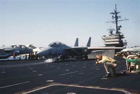 USS America (CV-66) Launching Aircraft