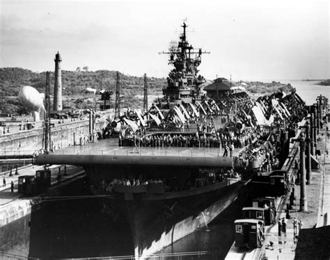 USS Bunker Hill (CV-17) in 1945