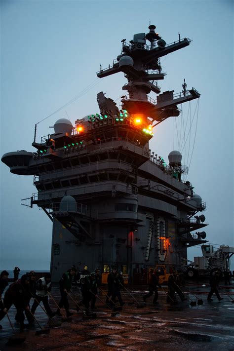 USS Carl Vinson Flight Deck