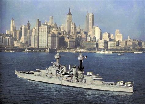 USS Colorado (BB-45) in Pearl Harbor