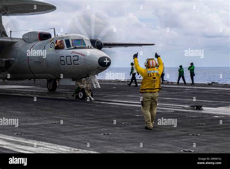 USS Dwight D. Eisenhower's flight deck