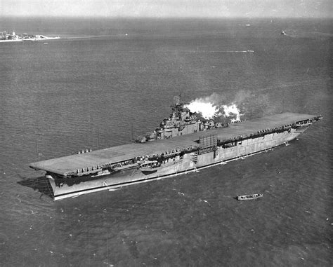 USS Essex CV-9 during the Battle of the Philippine Sea