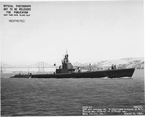 USS Gato SS-212 in WW2