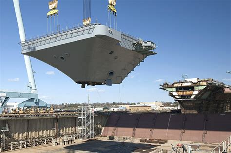 USS George H.W. Bush Construction