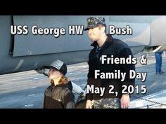 USS George H.W. Bush friends and family day