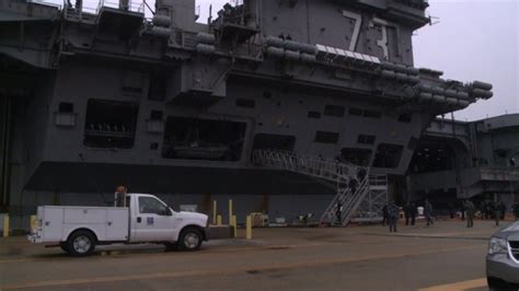 USS George Washington Undergoes Complex Maintenance Overhaul