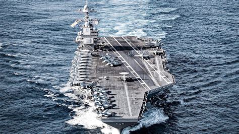 USS Gerald R Ford, the largest warship in the world