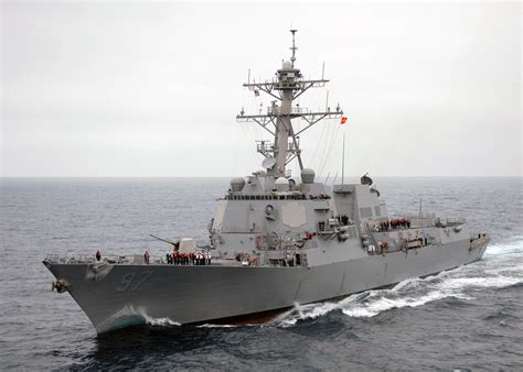 USS Halsey (DDG-97) in action