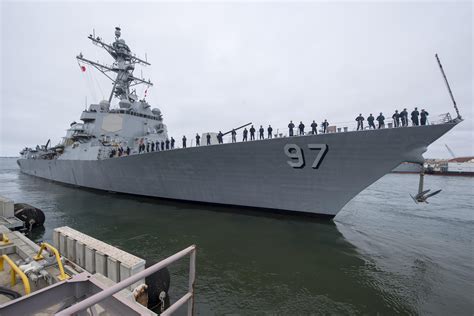 USS Halsey at sea