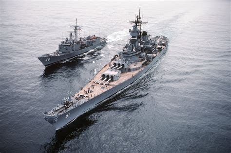 USS Iowa (BB-61) at sea