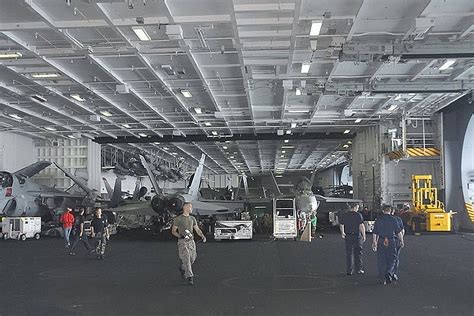 USS John C. Stennis Hanger Bay