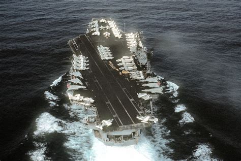 Flight deck of USS John F. Kennedy