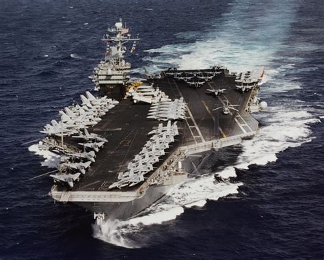 Hangar of USS John F. Kennedy