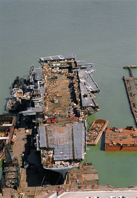 USS Kitty Hawk scrapping