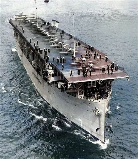 Aircraft on the USS Langley