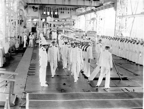 The USS Langley's crew