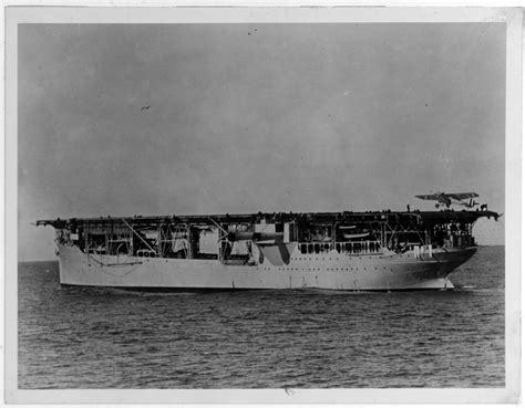 USS Langley CV-1 flight deck