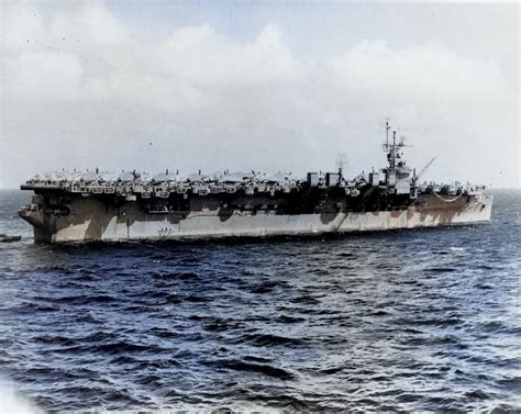 Experimental aircraft on the USS Langley