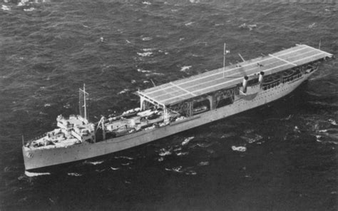 USS Langley's island structure