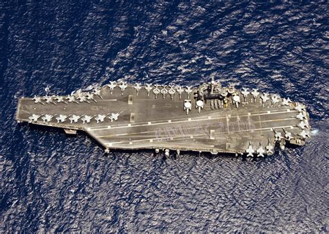 USS Lincoln CVN 72 Flight Deck