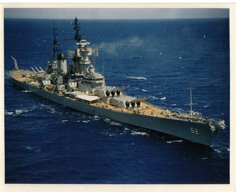 USS New Jersey (BB-62) in port