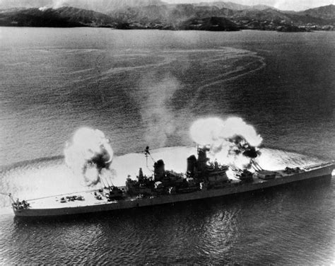 USS New Jersey in Korean War