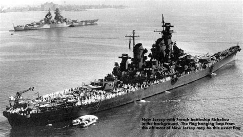 USS New Jersey in World War II