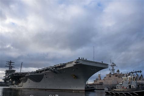 USS Nimitz on deployment