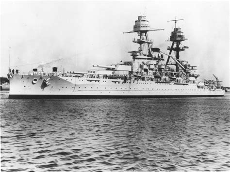 USS Oklahoma (BB-37) in Pearl Harbor