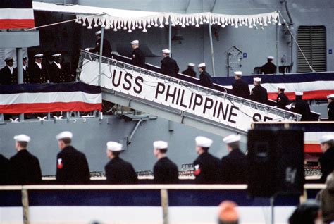 USS Philippine Sea CG-58 crew training