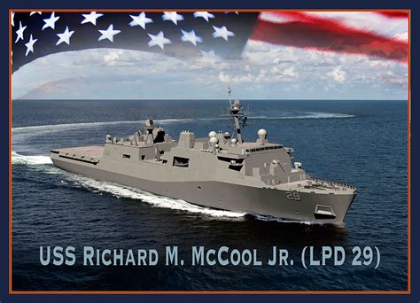 USS Richard M. McCool Jr. Commissioning