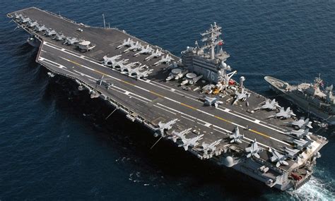 USS Ronald Reagan aircraft carrier design