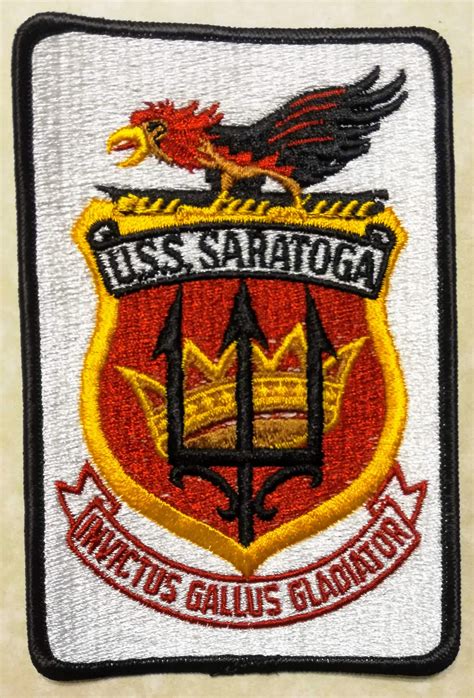 USS Saratoga Aircraft Carrier Patch