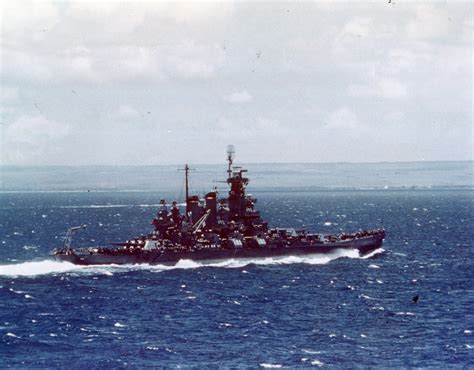 USS Washington BB-56 during the Battle of Guadalcanal