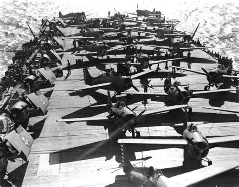 USS Wasp CV-7 battle damage