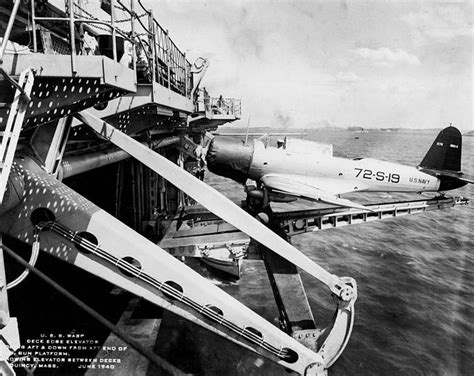 USS Wasp CV-7 flight deck