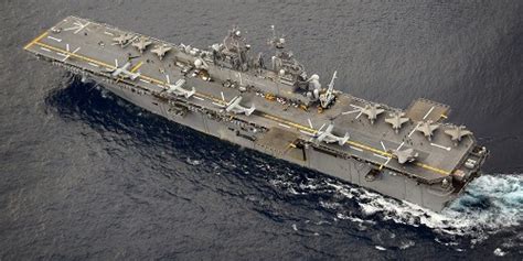 USS Wasp at sea