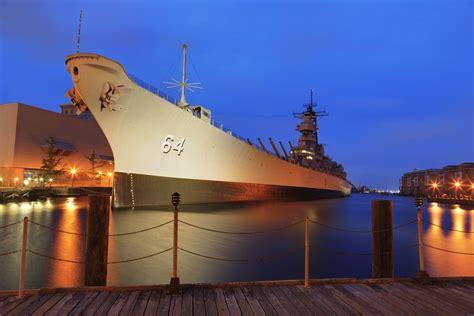 USS Wisconsin exhibits