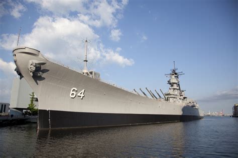 Exhibits on the USS Wisconsin