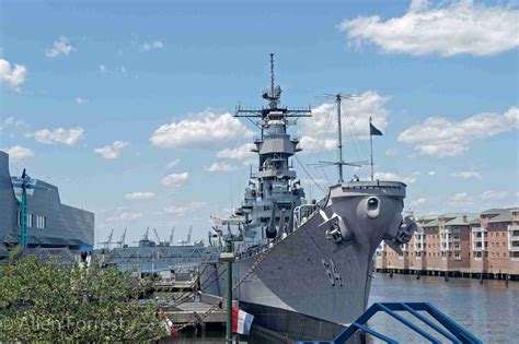 USS Wisconsin in Norfolk, Virginia