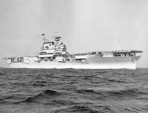 USS Yorktown at Midway