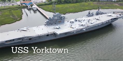 The USS Yorktown's location near the Midway Atoll