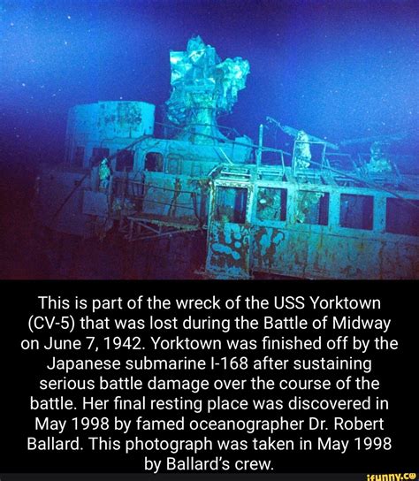 USS Yorktown Wreckage