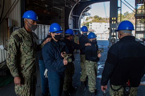 USS Ronald Reagan accidental damage