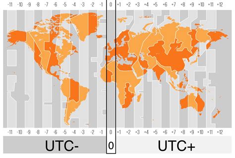 UTC+2 Time Zone Map