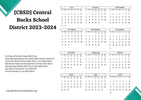 Utilizing CBCSD Calendar Features