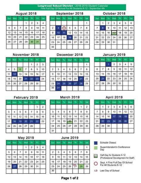 Utilizing the Longwood Academic Calendar for Success