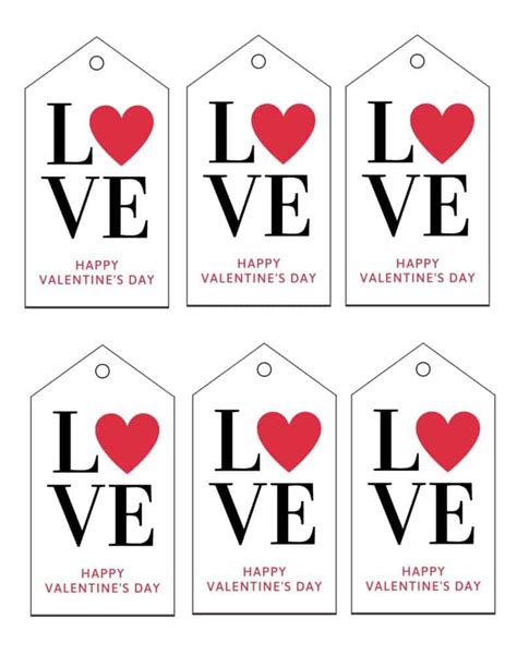 Valentine Gift Tags