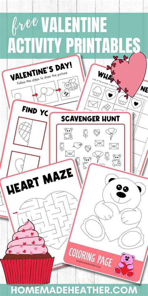 Valentine printable ideas